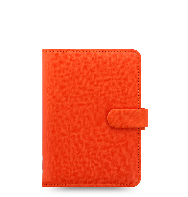 Saffiano Organizer Bright Orange Personal Size - 022587 - The Write ...