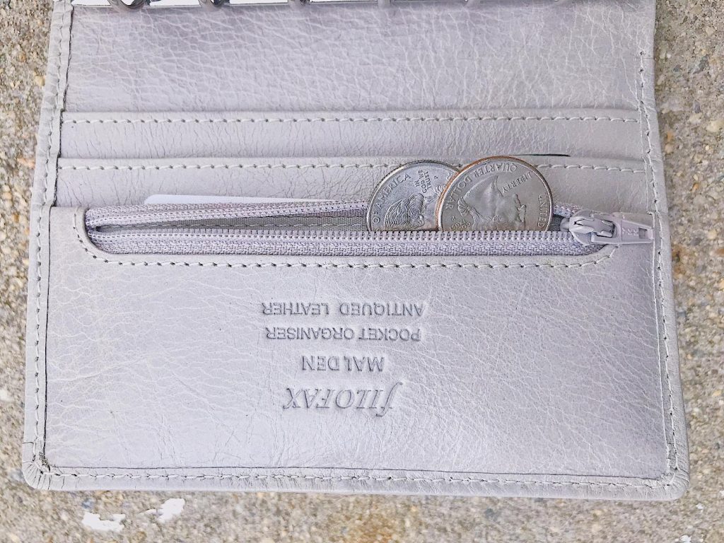 How I use a pocket size Filofax stone Malden as a Wallet! - The Write ...