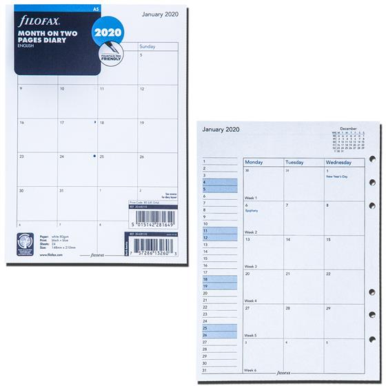 B342211 Filofax A5 To Do 25 sheets